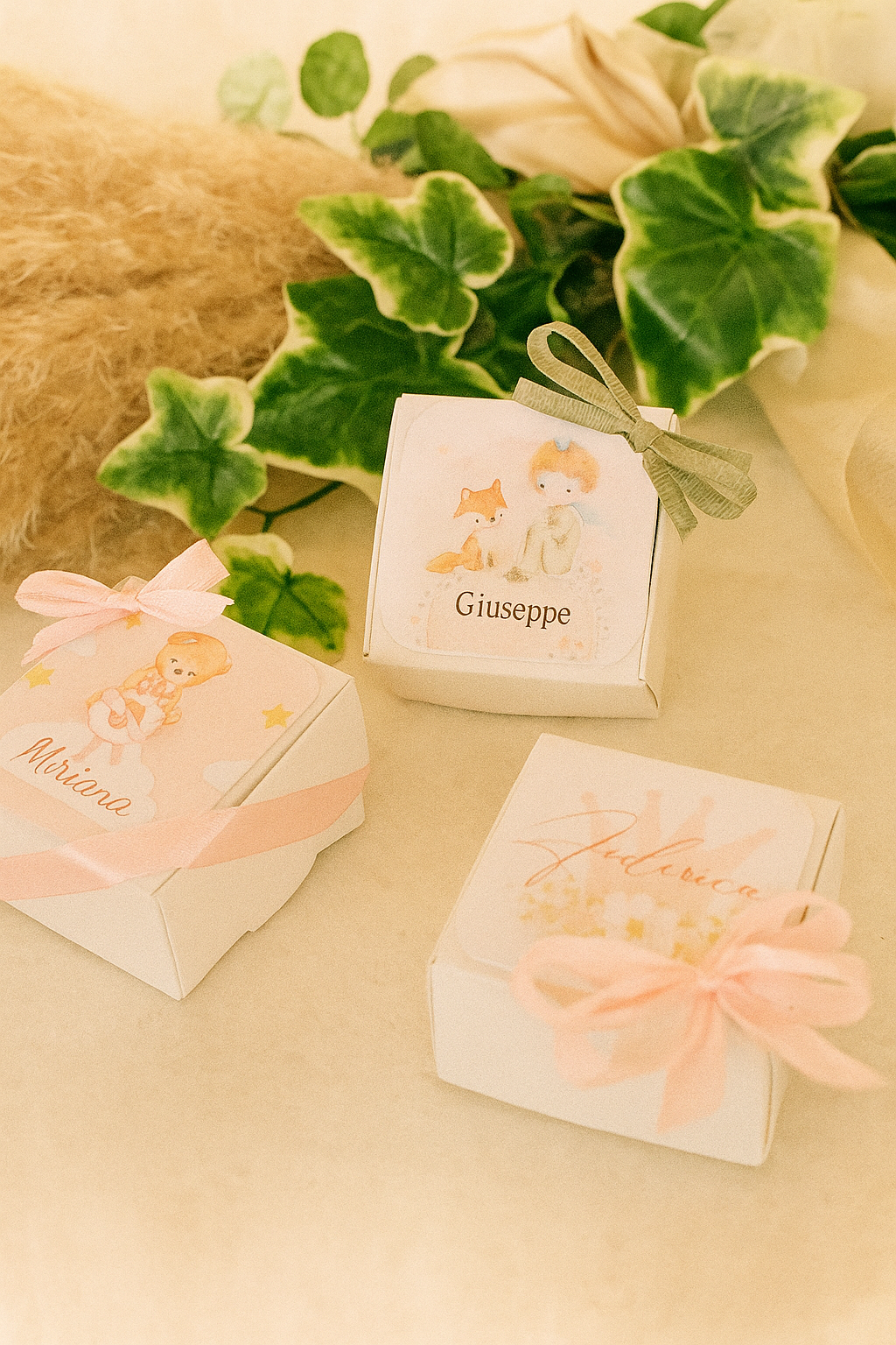 Scatoline di cartone personalizzabile per ogni evento