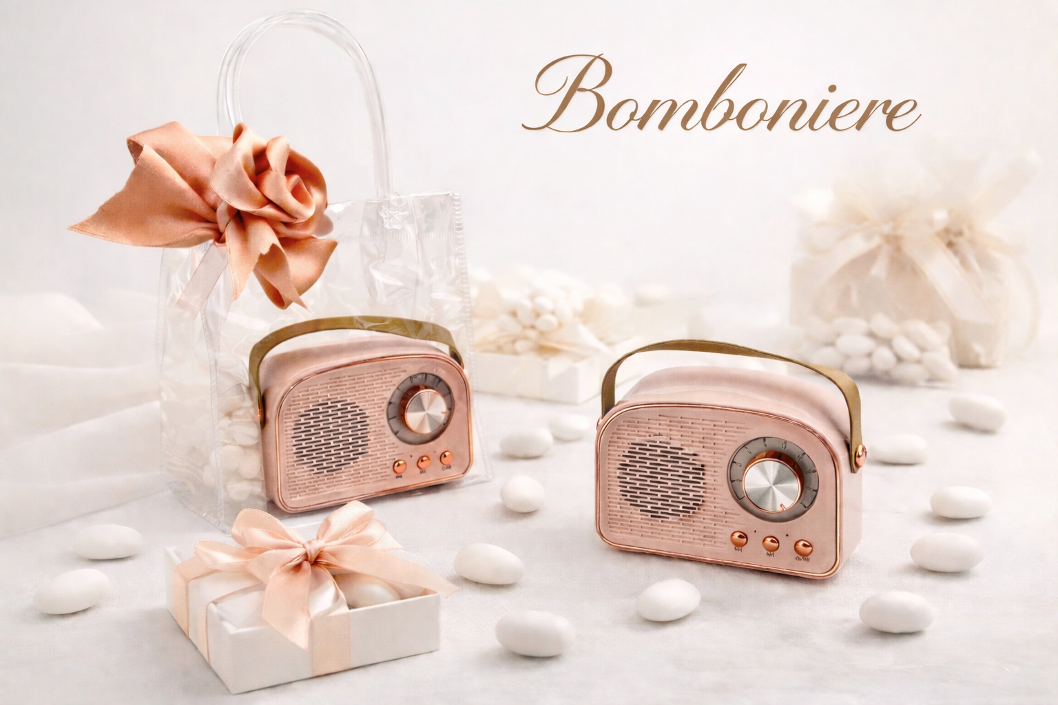 Radio Vintage e cassa bluetooth